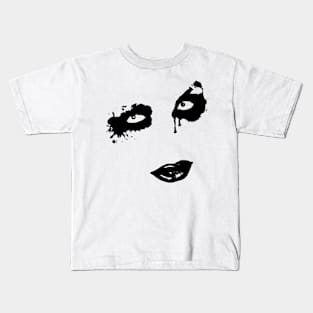 scary graffiti face Kids T-Shirt